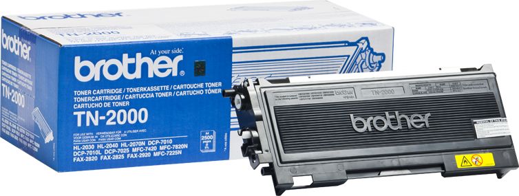 Toner Brother TN 2000 black | 2500 pgs |  HL 2030/2040/2070N toneris