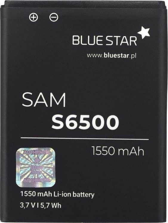 BlueStar Akumulators Samsung S6500 mini 2 S6102 Y Duos Li-Ion 1550 mAh Analogs EB464358VU aksesuārs mobilajiem telefoniem