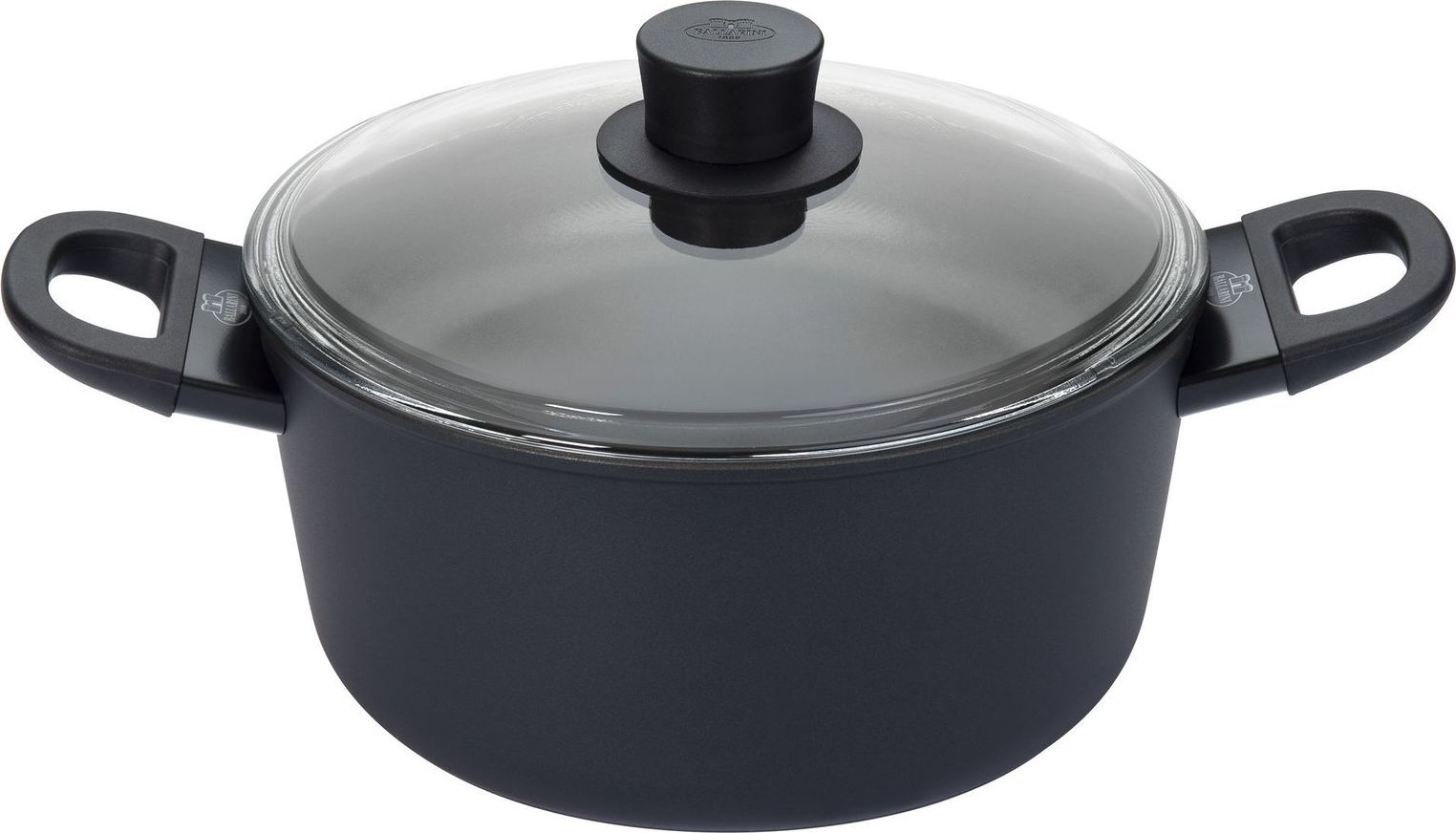 BALLARINI 75002-921-0 saucepan Round Black Pannas un katli