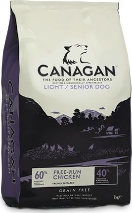 Canagan LIGHT/SENIOR Free Run Chicken 12 kg VAT017894 (5029040011307) barība suņiem