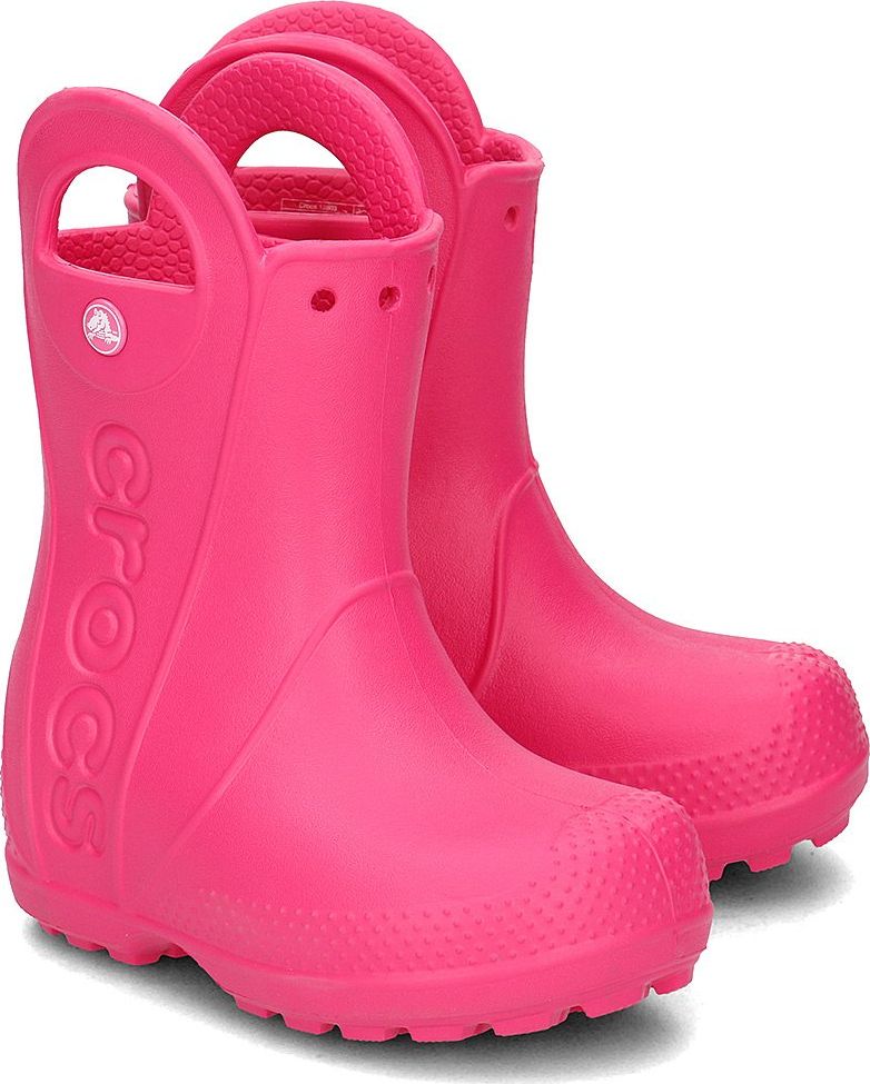 Crocs Crocs Handle It Rain Boot - Kalosze Dzieciece - 12803-CANDY PINK 29/30 61050#12Y6997