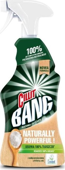 CILLIT BANG Naturally Powerful Kuchnia 750ml Spray Sadzīves ķīmija