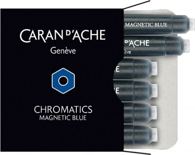 Caran d`Arche Naboje atramentowe Chromatics jasny niebieski 6 sztuk CD8021-149 (7630002329897)
