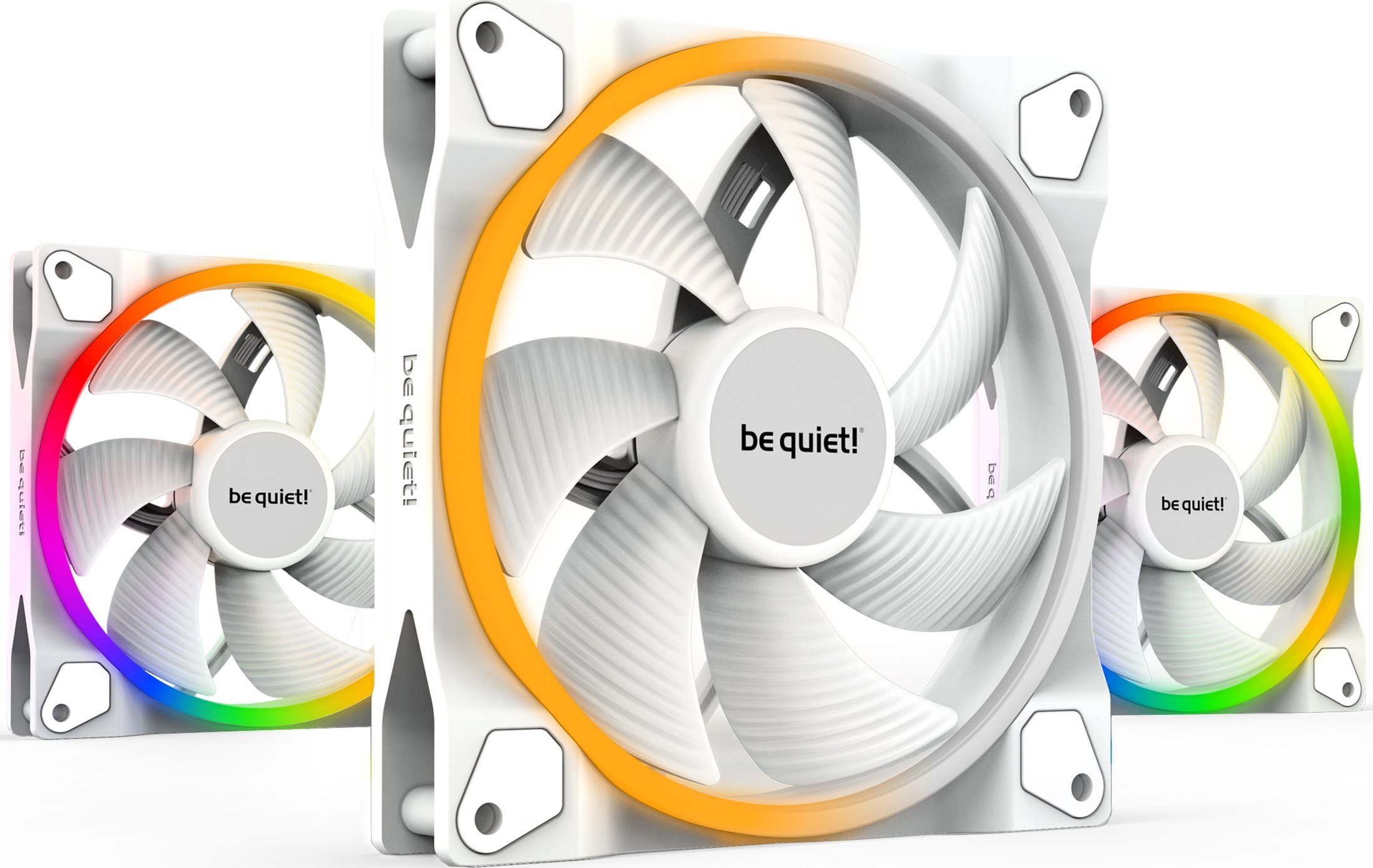 be quiet! Light Wings PWM Triple-Pack 140mm, schwarz ventilators