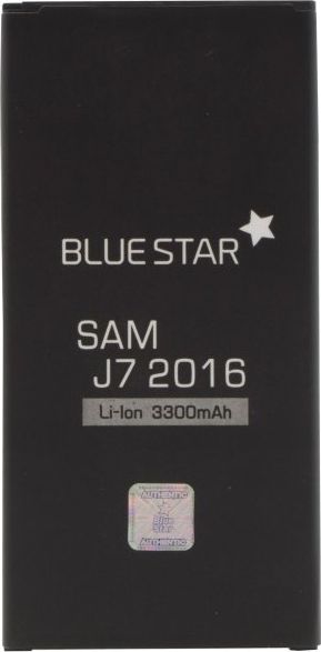 Bateria Blue Star Samsung J710 Galaxy J7 (2016), 3300 mAh (EB-BJ710CBE) BS-EB-BJ710CBE (5901737857309) akumulators, baterija mobilajam telefonam
