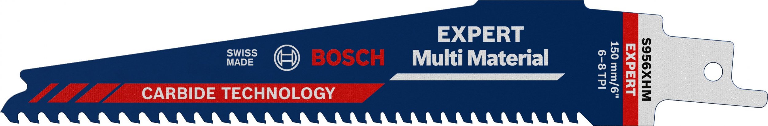 Bosch Brzeszczot do pily szablastej EXPERT 'Multi Material' 956 XHM, 1szt. 2608900389 (4059952534794) Elektriskais zāģis
