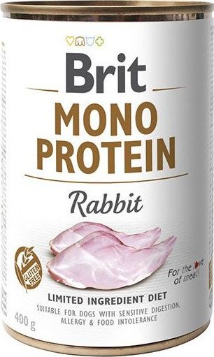 Brit BRIT MONO PROTEIN RABBIT 400g 104-100835 (6944197456988) barība suņiem