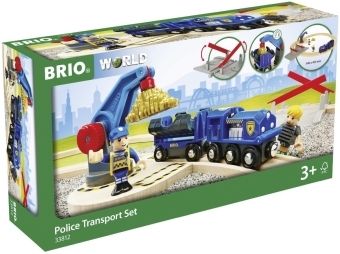 Brio Polizei Goldtransport Set (33812) 33812 (7312350338126)