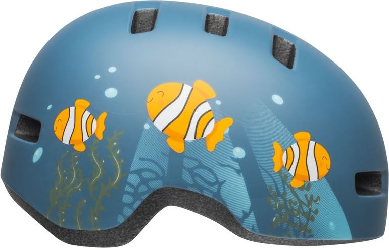 Bell Kask dzieciecy Lil Ripper clown fish matte gray blue r. S (48-55 cm) (BEL-7104366) 306053-uniw (768686208027)