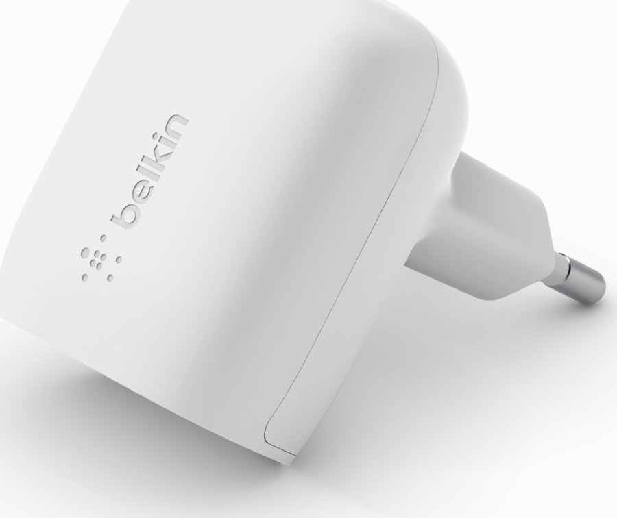 Belkin Mains Charger  USB-C 20W PD + PPS Techn. white WCA006vfWH