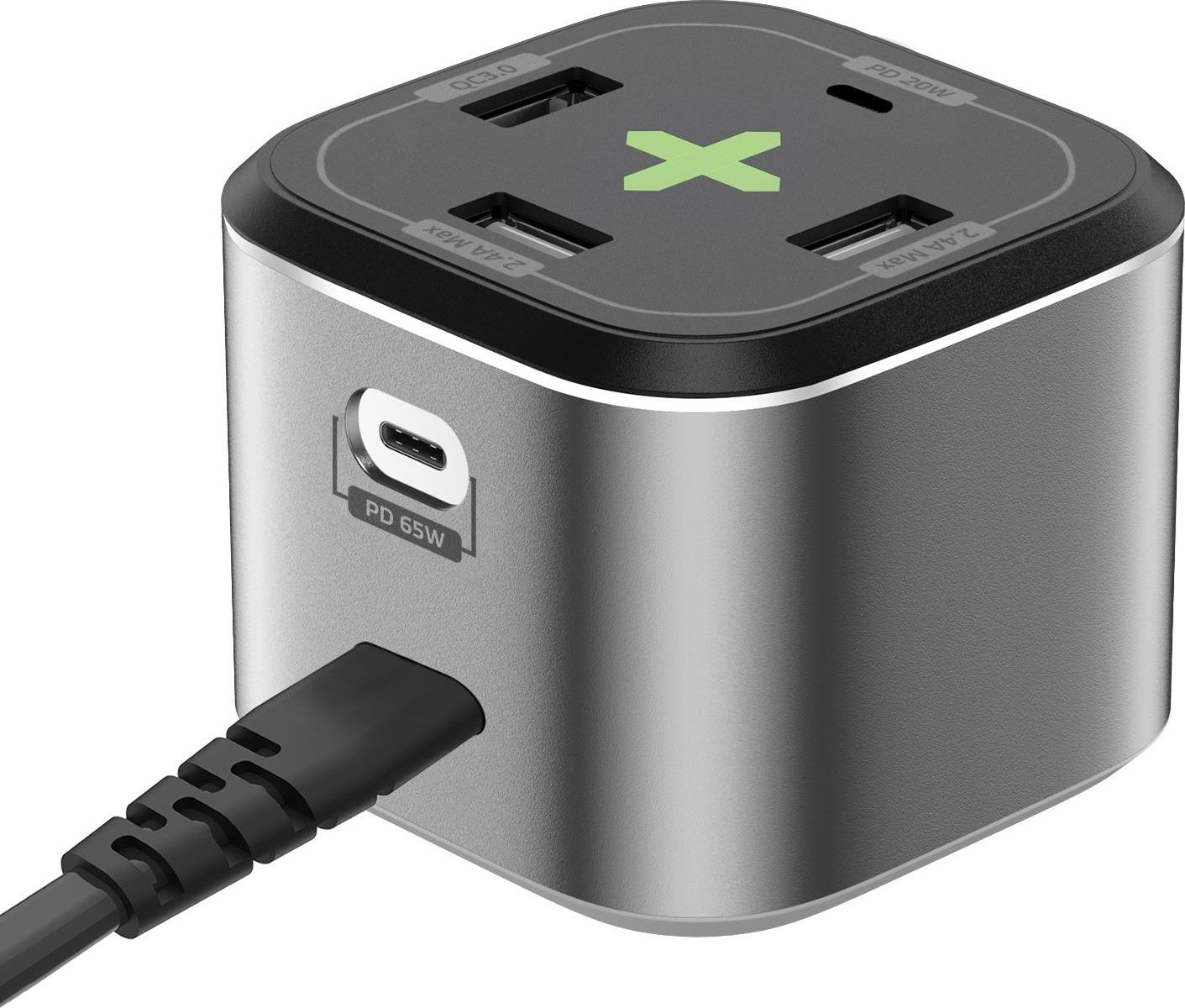 Celly GAN USB/USB-C Charger 65W