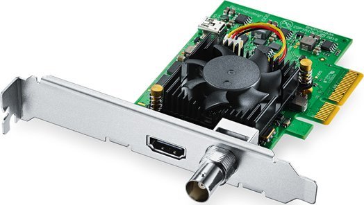 Blackmagic Design DeckLink Mini Recorder 4K - NTSC,PAL - 720p,1080i,1080p,2160p - 48 kHz - AVC,AVCHD,HDV,MPEG2 - 90 g - Media Express - Disk video karte