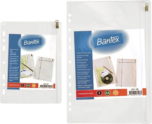 Bantex OP. 10szt. Koszulka A4 zasuwana na suwak (5702230972533) 5702230972533 (5702230972533) laminators