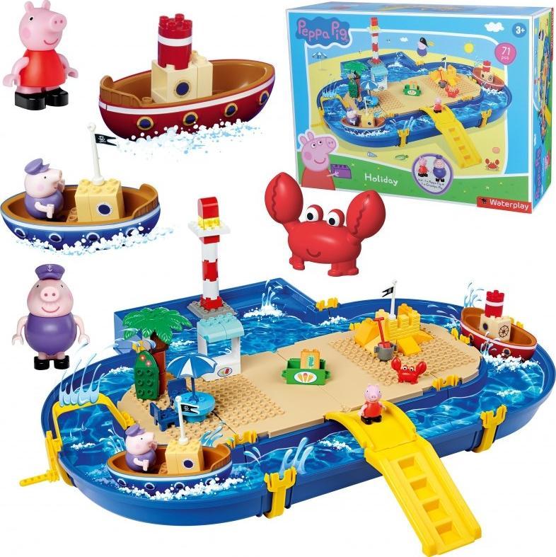 Big BIG Waterplay Holiday Swinka Peppa Tor Wodny Piaskownica Wodna 55140 (4004943551403)