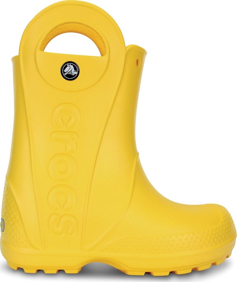 Crocs Crocs Trademark  guminiai batai vaikams Handle It Rain Boots, Yellow 12803*27-28*YELLOW (883503861251)
