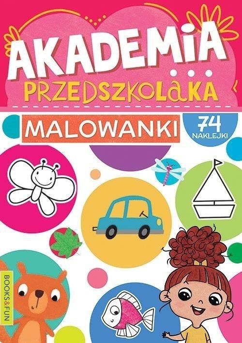 Akademia przedszkolaka Malowanki PLAT0751 (9788382491371) Literatūra