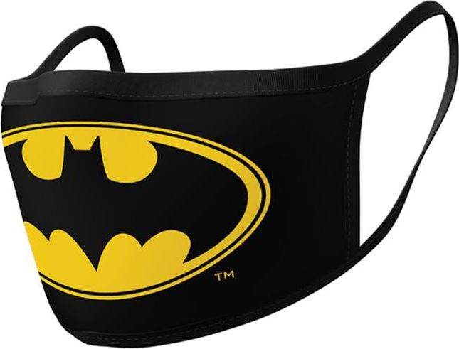 Batman Batman - Maseczka ochronna 2 sztuki, 3 warstwy filtrujace GP85554 (5050293855547)