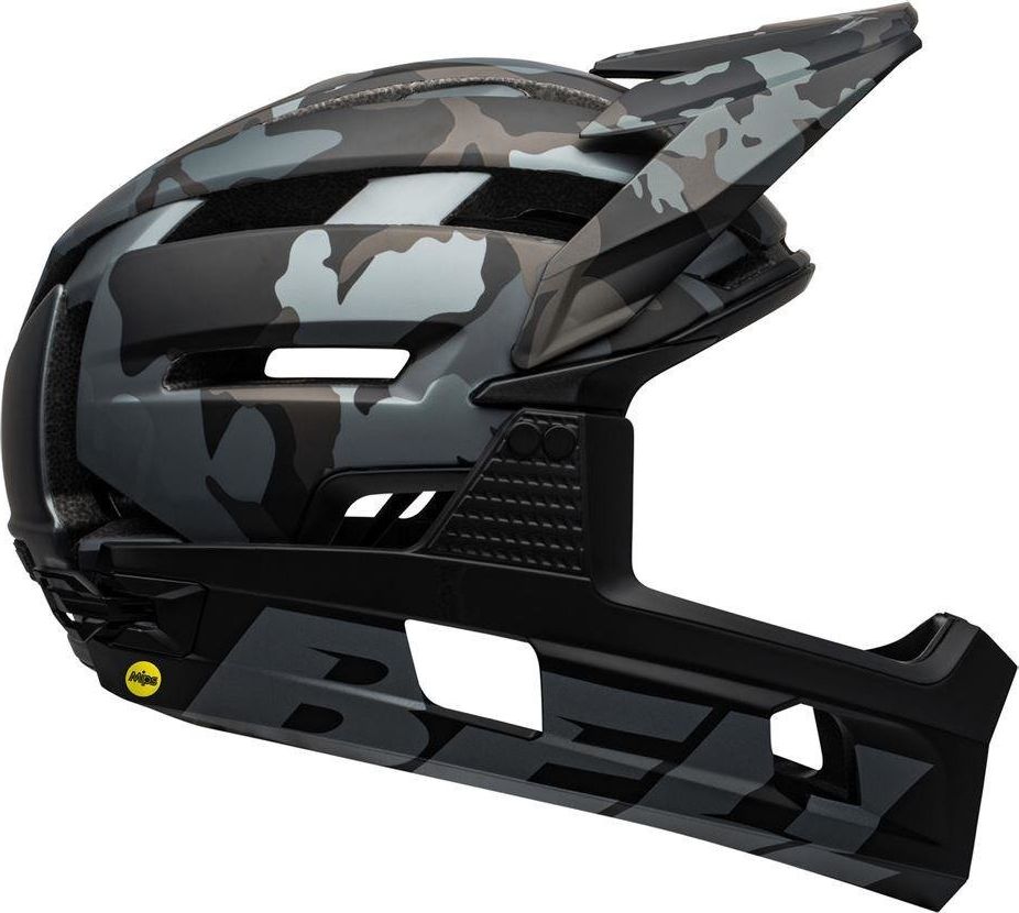 Bell Kask full face SUPER AIR R MIPS SPHERICAL matte gloss black camo r. L 58-62 cm (308744) 308744-uniw (768686284090)