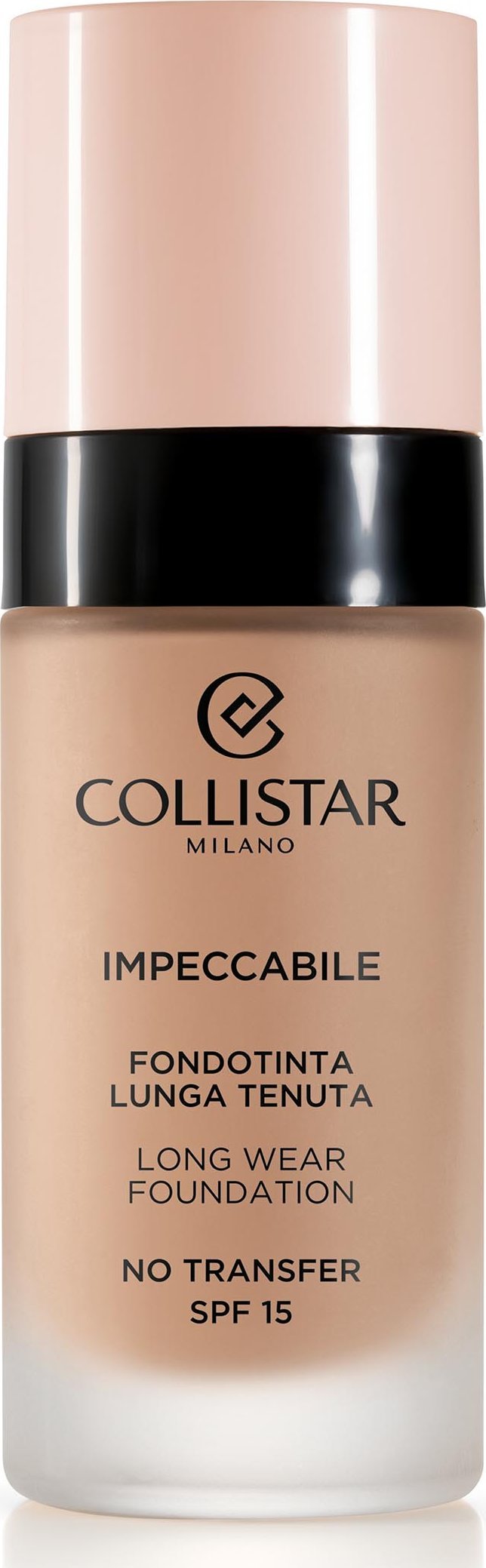 Collistar COLLISTAR IMPECCABILE LONG WEAR FOUNDATION SPF 15 4R - PINK SAND 30ML 8015150132091 (8015150132091) tonālais krēms