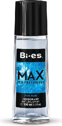 Bi-es Max Ice Freshness for men Deodorant in glass 100ml
