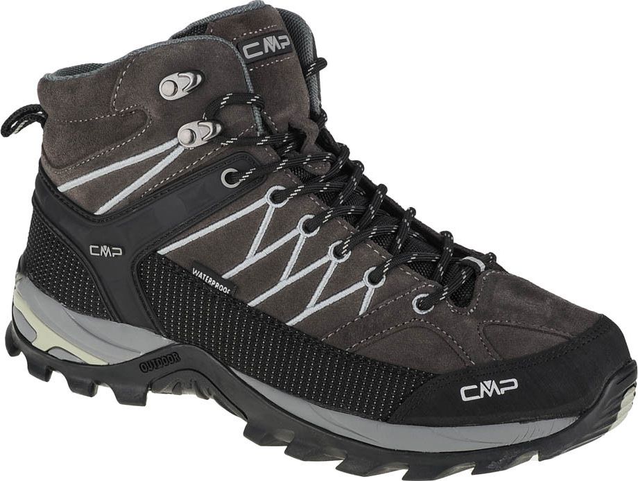 Buty trekkingowe meskie CMP Rigel Mid Trekking Shoe Wp Grey r. 43 (3Q12947-U862) 3Q12947-U862 (8050753603869) Tūrisma apavi