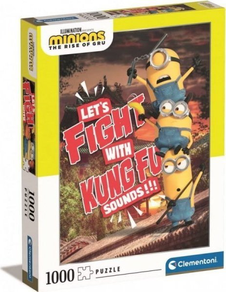 Clementoni Puzzle 1000 Minions: Entry Dec puzle, puzzle