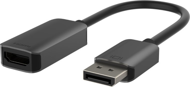 Belkin AVC011btSGY-BL 0.22 m DisplayPort HDMI Black 745883828081