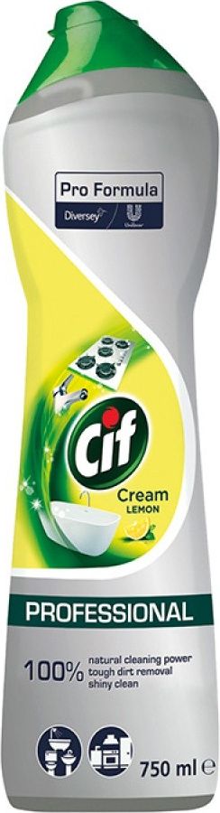 CIF Lemon Diversey Cleaning Milk 750 ml Sadzīves ķīmija