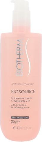 Biotherm Biosource Anti-Pollution Tonik do cery suchej 400ml 71944 (3614271256096) kosmētikas noņēmējs