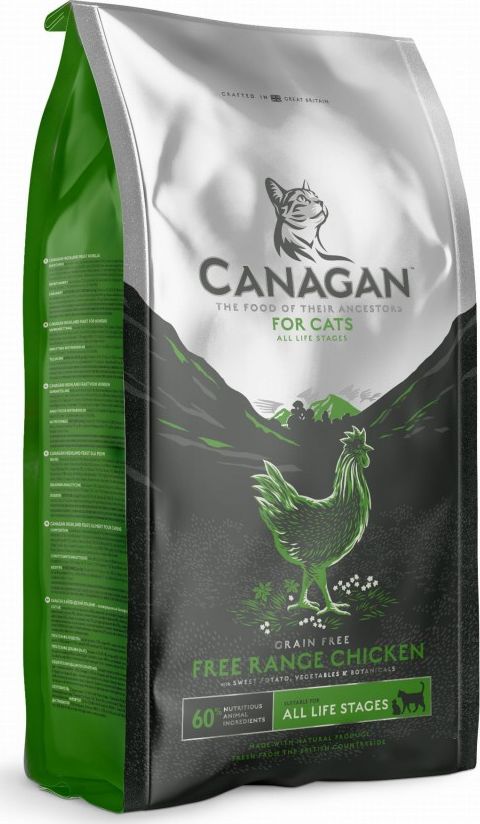 Canagan Kot free-range chicken 4 kg VAT017881 (5029044000338) kaķu barība