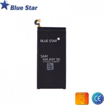 BlueStar Akumulators Samsung G920F Galaxy S6 Li-Ion 2550 mAh Analogs EB-BG920ABE aksesuārs mobilajiem telefoniem