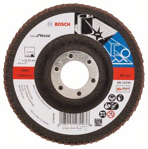 Bosch Listkowa tarcza szlifierska X571 P120 125mm (2608607329) 2608607329 (3165140270687)