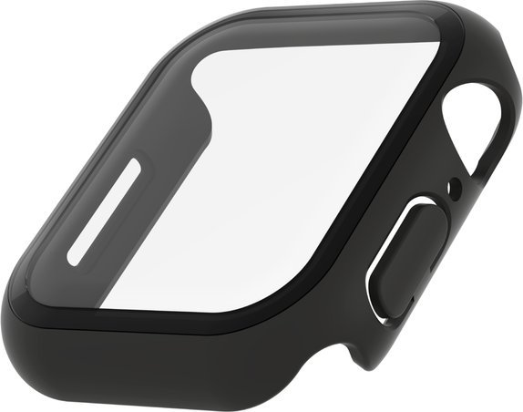 Belkin Tempered Glass Bumper Apple Watch 8/7/SE/6/5/4 black Viedais pulkstenis, smartwatch