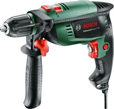 Wiertarka Bosch Bosch wiertarka udarowa UniversalImpact 700W + zestaw akcesoriow x-line 0.603.131.00F (4053423201314)