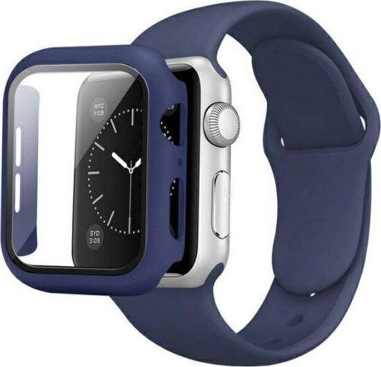 Beline pasek Apple Watch Steel 42|44|45|49mm niebiesko-złoty blue|gold