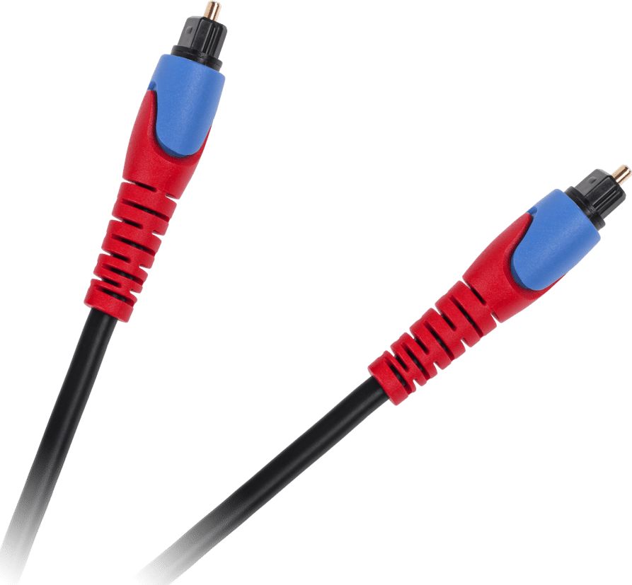 Kabel Cabletech Toslink - Toslink 1m czarny (KPO3960-1) KPO3960-1 (5901436788355) kabelis video, audio