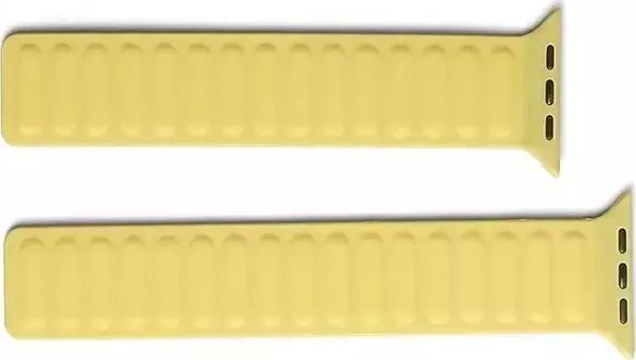 Beline Beline pasek Apple Watch Magnetic 42/44/45/49mm zolty /yellow 12624646 (5905359812159)