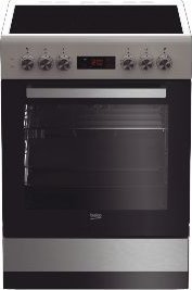 BEKO FSM 67320 GXS A - silver Cepeškrāsns