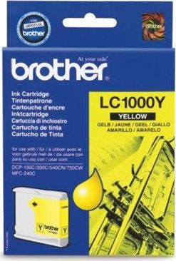 Brother LC1000Y yellow | 400pgs | DCP330C/ DCP540CN/ MFC5460CN kārtridžs