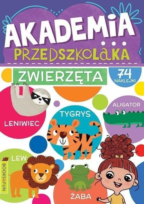 Akademia przedszkolaka Zwierzeta PLAT0753 (9788382491357) Literatūra