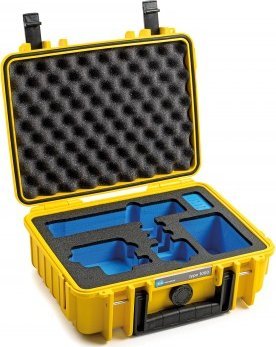 B&W GoPro Case Type 1000 Y yellow with GoPro 9/10 Inlay soma foto, video aksesuāriem