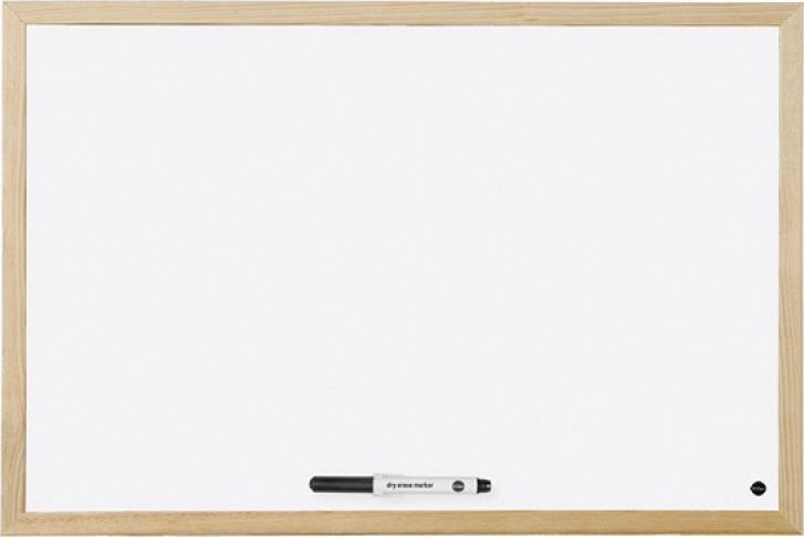 Bi-Office Tablica suchoscieralna BI-OFFICE magnetyczna lakierowana w ramie drewnianej 600x400 GMM03001010 (5603750530107)