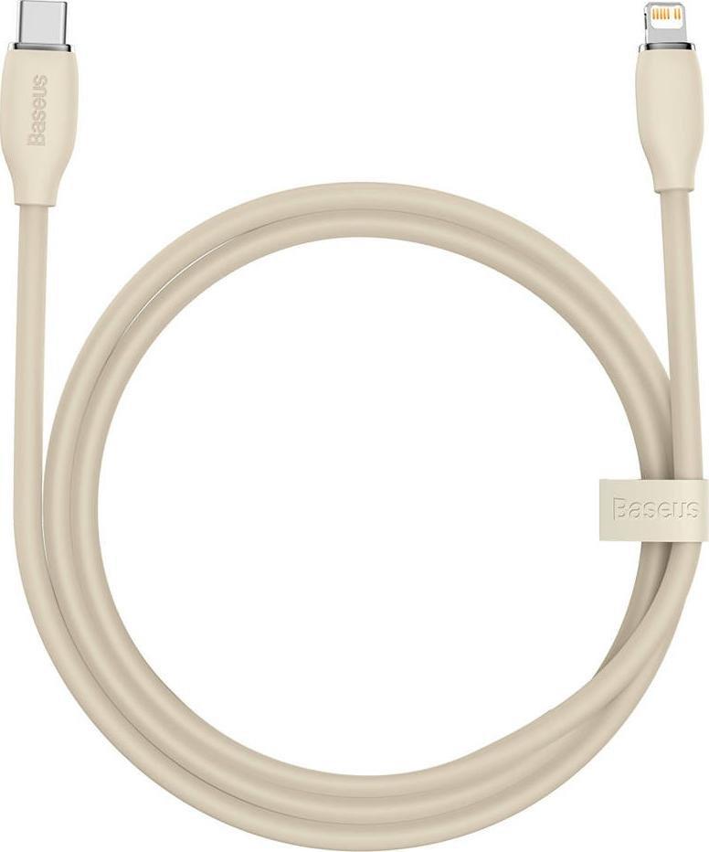 Kabel USB Baseus USB-C - Lightning 1.2 m Rozowy (031225) 031225 (6932172603922) USB kabelis