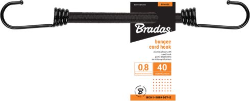 Bradas Guma elastyczna ze stalowym hakiem 0,8x120cm Bradas 5488 BX11755 (5907544435488)