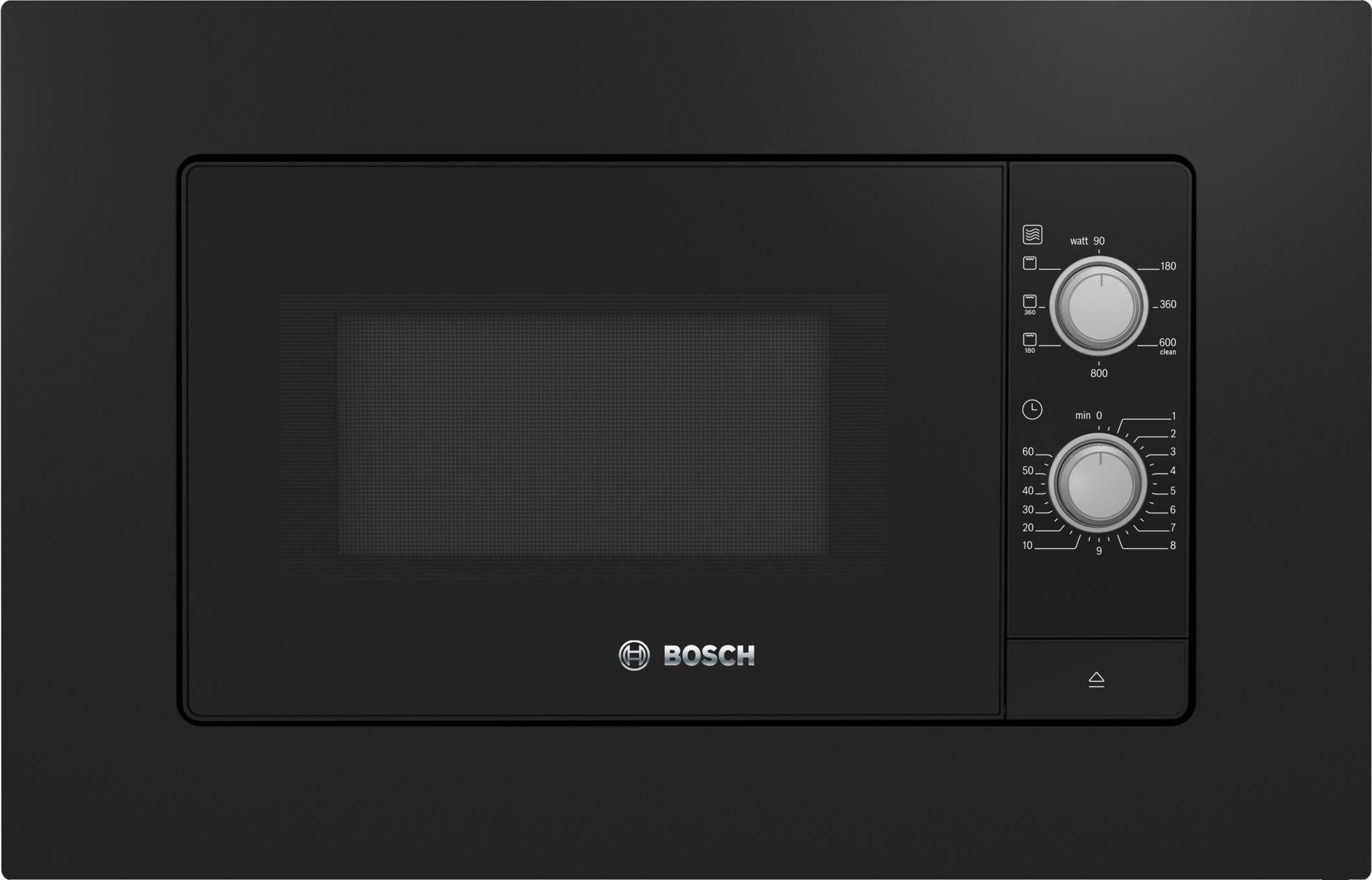 Built-in microwave oven BOSCH BEL620MB3 Black, 20 l, 800 W Cepeškrāsns