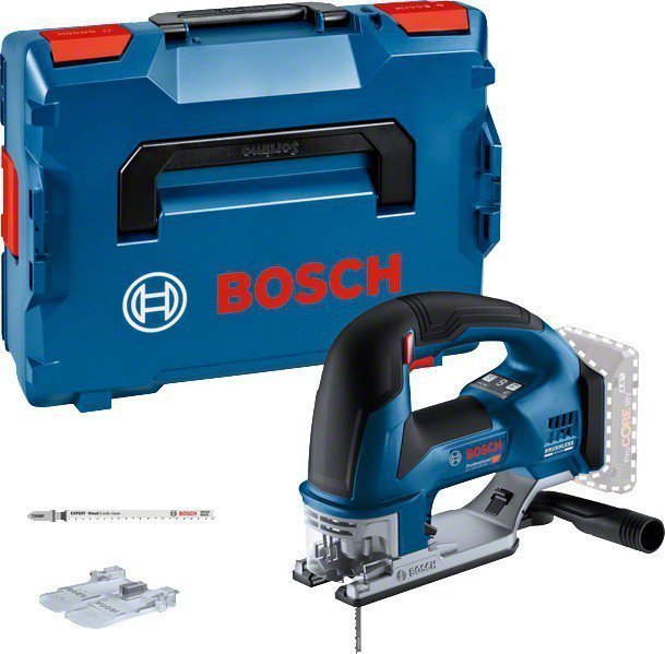 Bosch Cordless Jigsaw GST 18V-155 BC Professional solo, 18V (blue/black, without battery and charger, in L-BOXX)