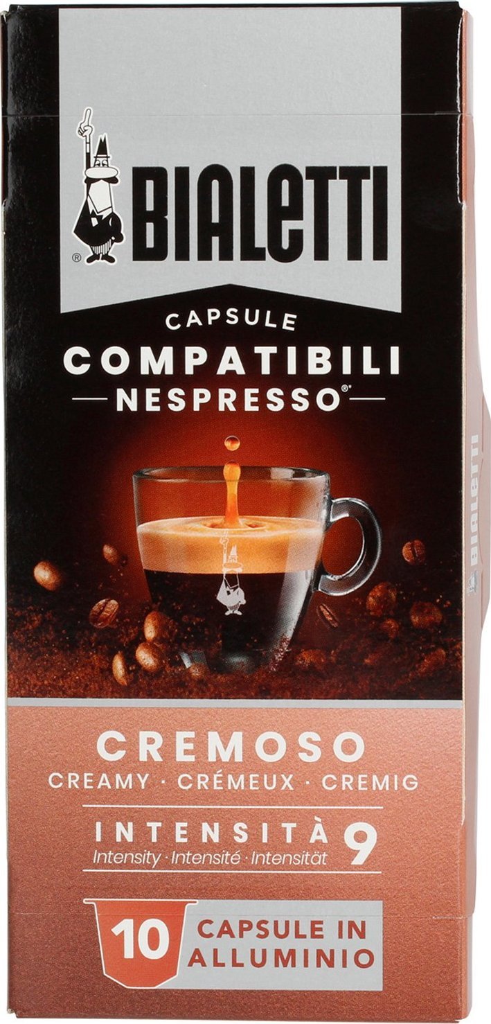 Bialetti - Nespresso Cremoso - 10 Capsules piederumi kafijas automātiem