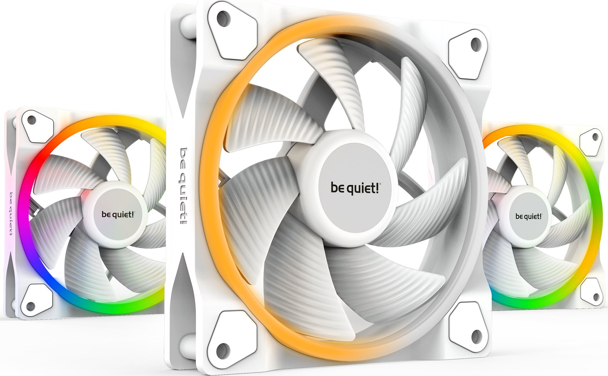 be quiet! Light Wings White 120mm PWM 3-pack (BL100) ventilators