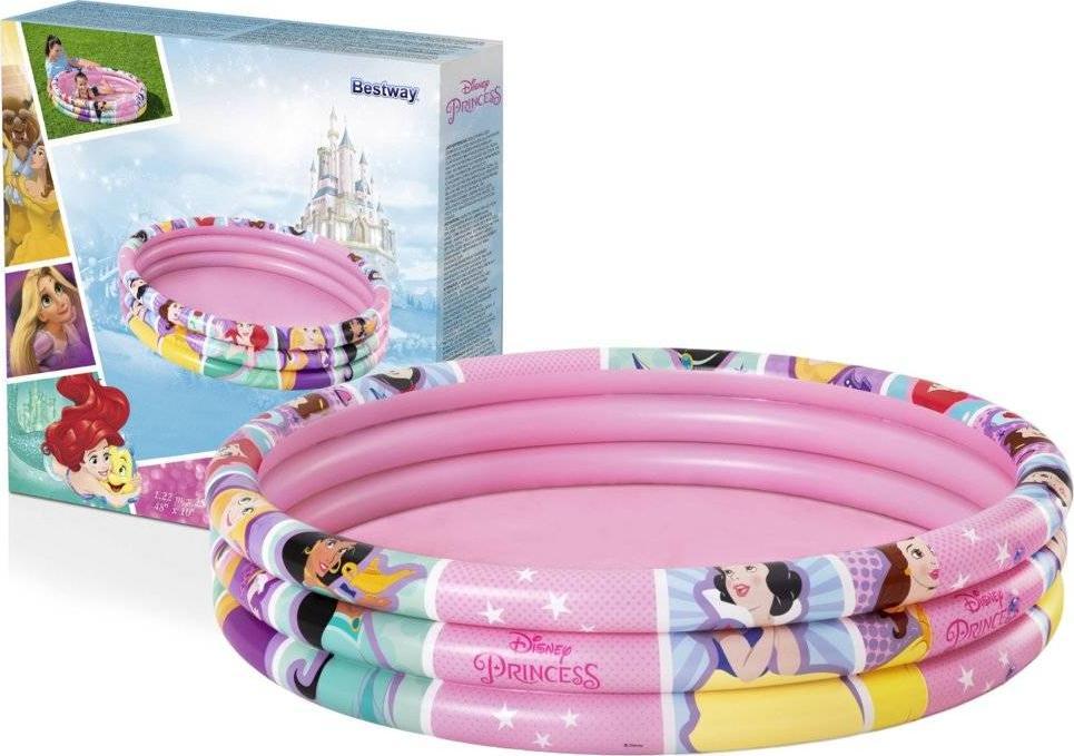 Bestway Dmuchany Basen Dla Dzieci Ksiezniczki DIsney 122 x 25 cm Bestway 91047 10721 (6942138982350) Baseins