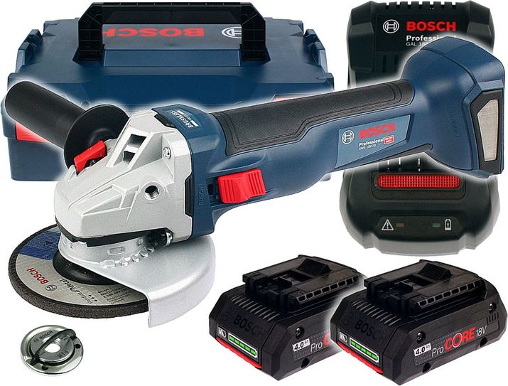 ANGLE GRINDER FI 125 18V-LI 2X5.0AH GWS BOSCH Slīpmašīna